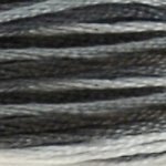 53 Variegated Steel Grey- 6 Strand Floss