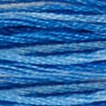121 Variegated Delft Blue- 6 Strand Floss