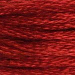 817 Coral Red Very Dark- 6 Strand Floss