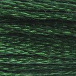 895 Hunter Green Very Dark- 6 Strand Floss