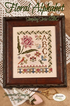 Floral Alphabet Sampling Series: ABC