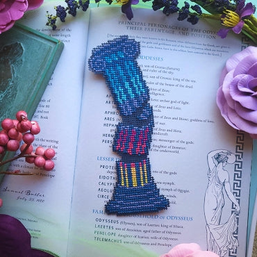 Greek Pillar Bookmark
