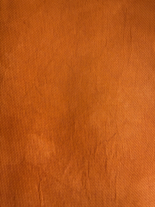 Harvest Pumpkin - 16 Aida - Fabrics by Stephanie