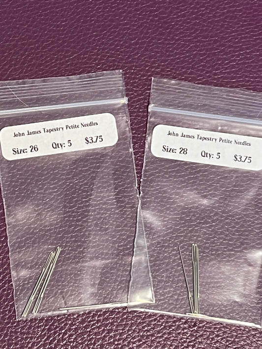 John James Tapestry Petite Bulk Needles - Size 28 - 5/pkg