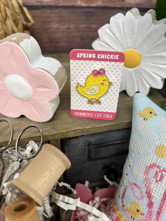 Spring Chickie Needle Minder
