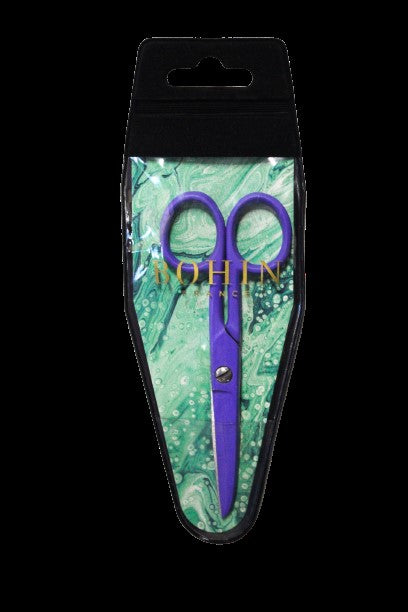 Purple Epoxy Embroidery Scissors