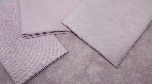 Blush - 40 Hand Dyed Linen - BeStitchMe