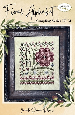 Floral Alphabet Sampling Series: KLM
