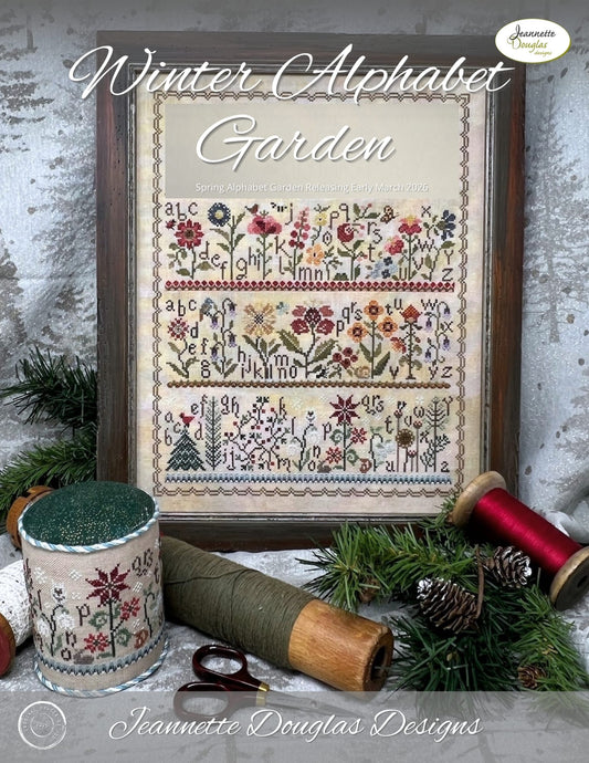 Winter Alphabet Garden