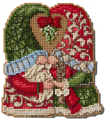 Gnomes Mistletoe Couple