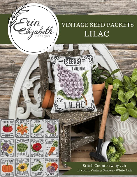 Vintage Seed Packets - Lilac