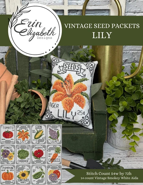Vintage Seed Packets - Lily