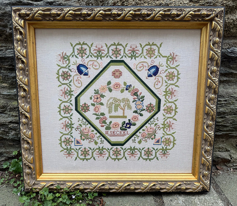 M. Seckel - Antique Sampler Reproduction