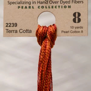 Terra Cotta 2239 - 8 Pearl Cotton