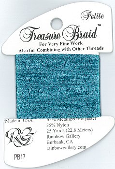 PB17 Water Blue Treasure Braid Petite