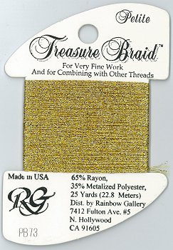 PB73 Black Hills Gold Treasure Braid Petite