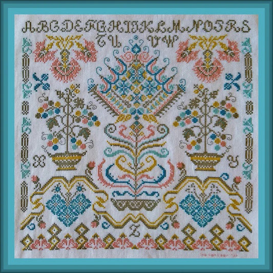Palampore - Tree of Life with Dinky Dyes Silk Pack