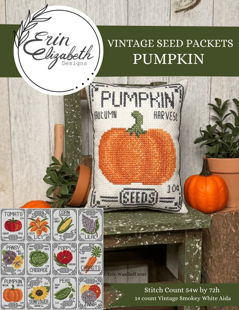Vintage Seed Packets - Pumpkin