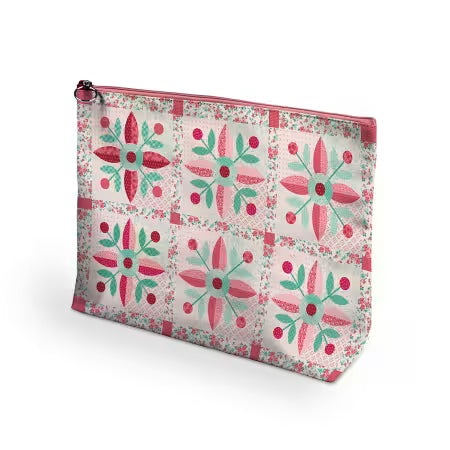 Berry & Sage Vinyl Project Bag - Lori Holt