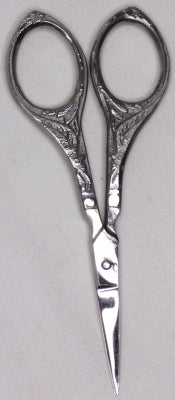 Double Peacock Silver Scissors