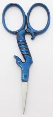 Seahorse Scissors - Blue