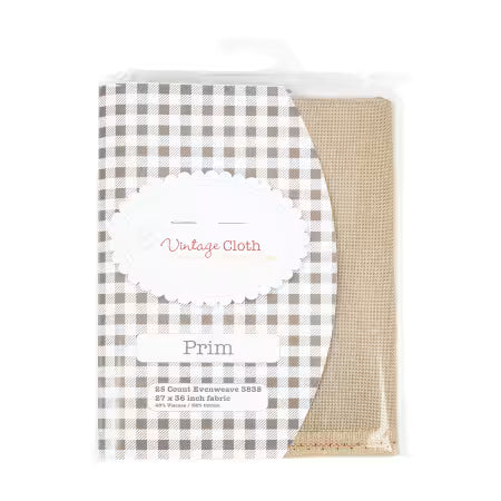 Vintage Cloth Prim 25ct 27"x36"