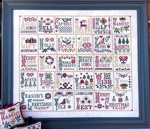 Vintage ABC's of Christmas Book