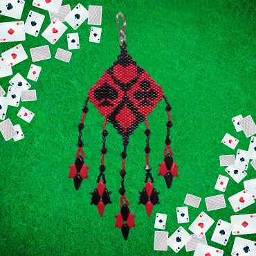 Harlequin Poker Peyote Beading Kit
