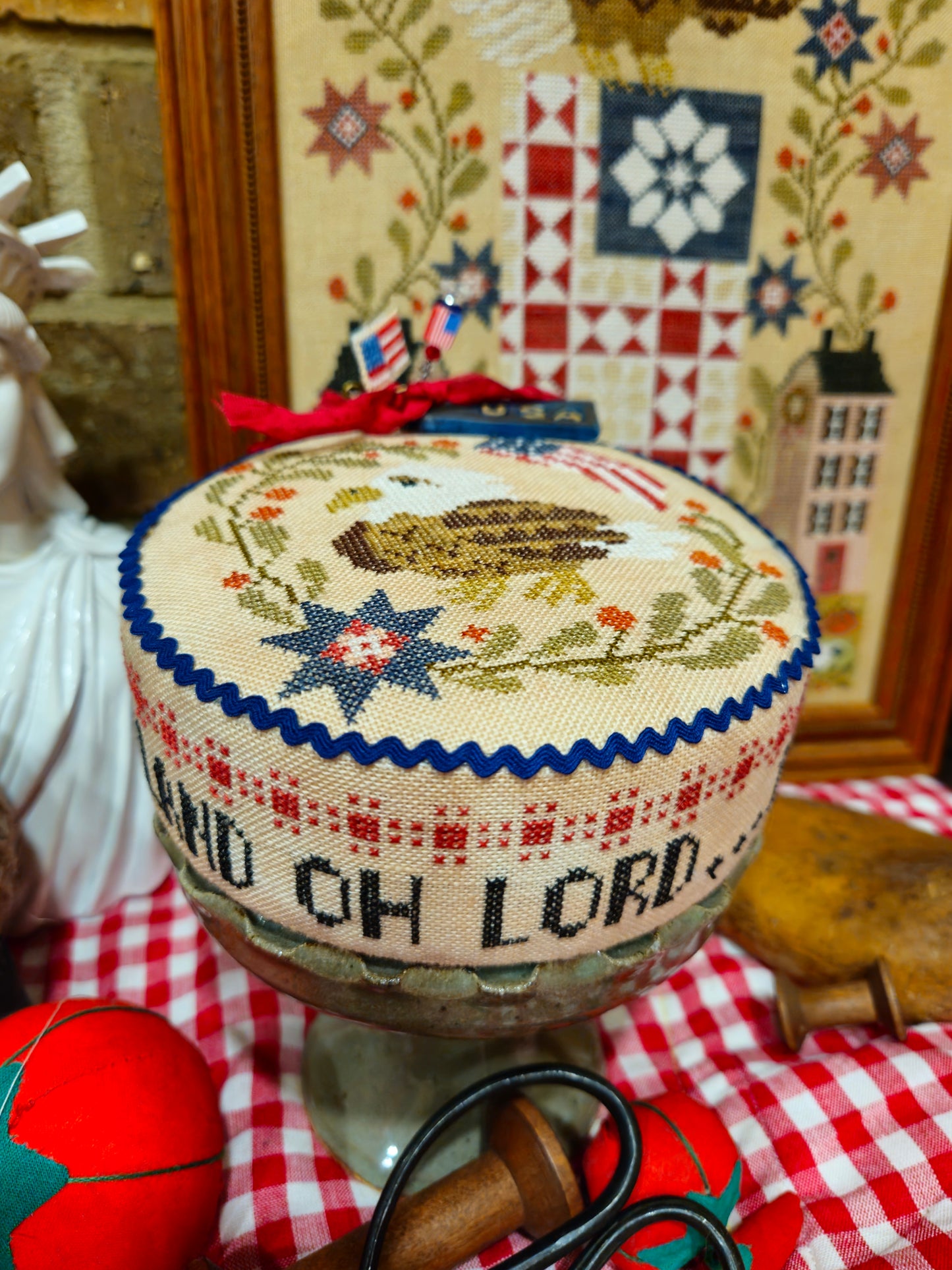 Heal Our Land Pin Drum