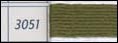 3051 Dk Green Gray - Size 5 Pearl Cotton