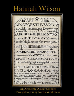 Hannah Wilson (Ackworth) Sampler