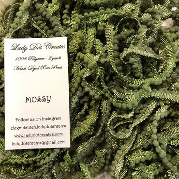 Mossy Pom Poms