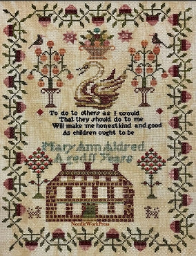 Mary Ann Aldred Sampler