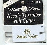 Needle Threader with Cutter