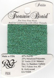 PB06 Green Treasure Braid Petite