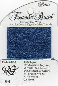 PB08 Royal Blue Treasure Braid Petite