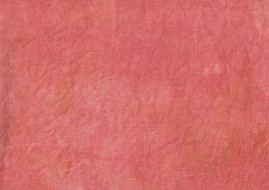 Pomegranate - 32 Hand Dyed Linen - Fabrics by Stephanie