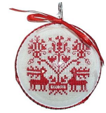A Redwork Christmas Ornament Limited Edition Kit