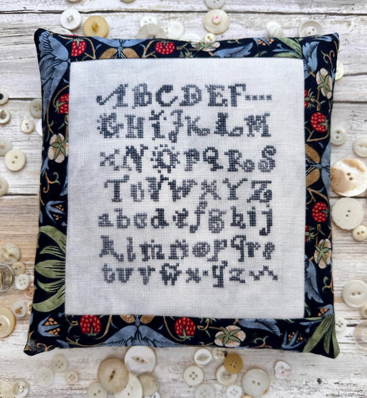 Blue Alphabet