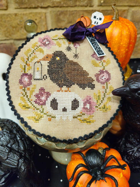 Pin Drum Shorties Month #10 Crow