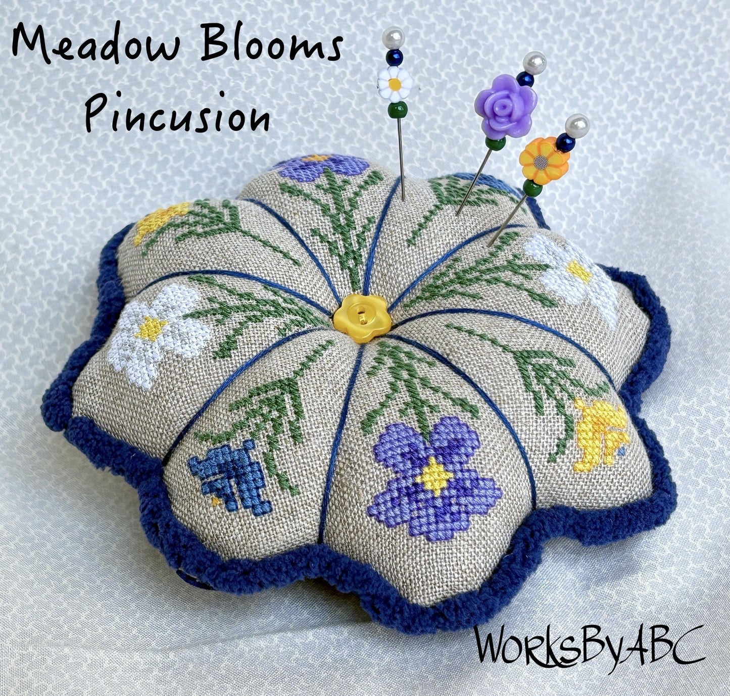 Meadow Blooms Pincushion
